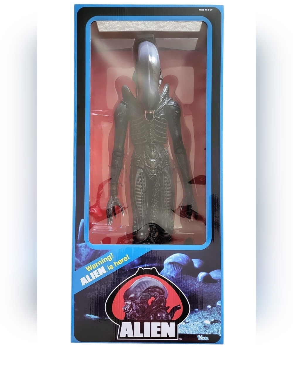 Neca Alien Xenomorph Figure - Black 1/4 Scale 18" Tall